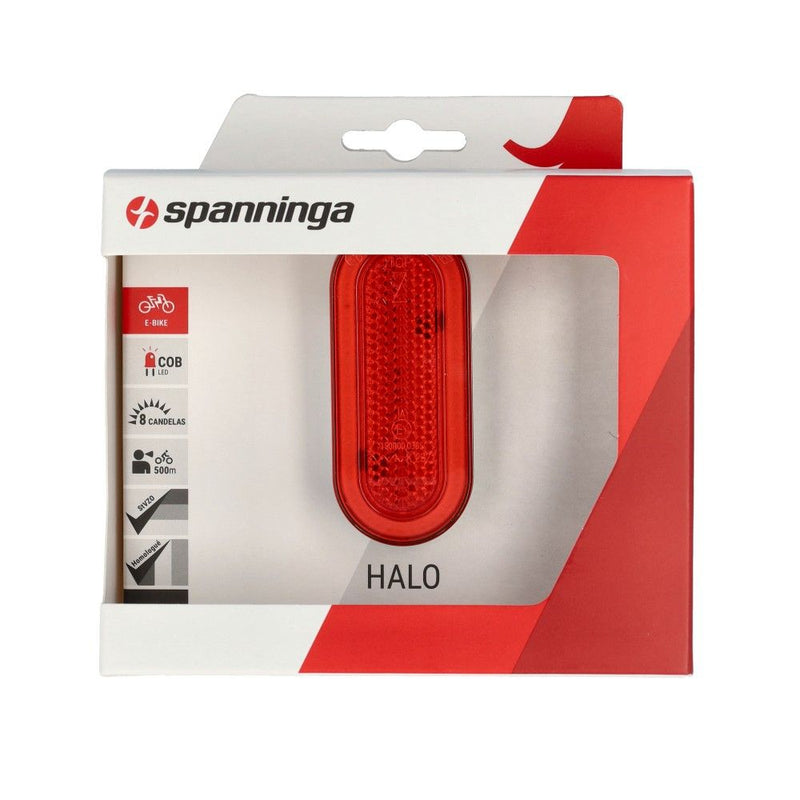 Afbeelding laden in galerijviewer, Spanninga metaal b.v. spanninga e-bike spatbord achterlicht halo guard xe 6-48vdc.