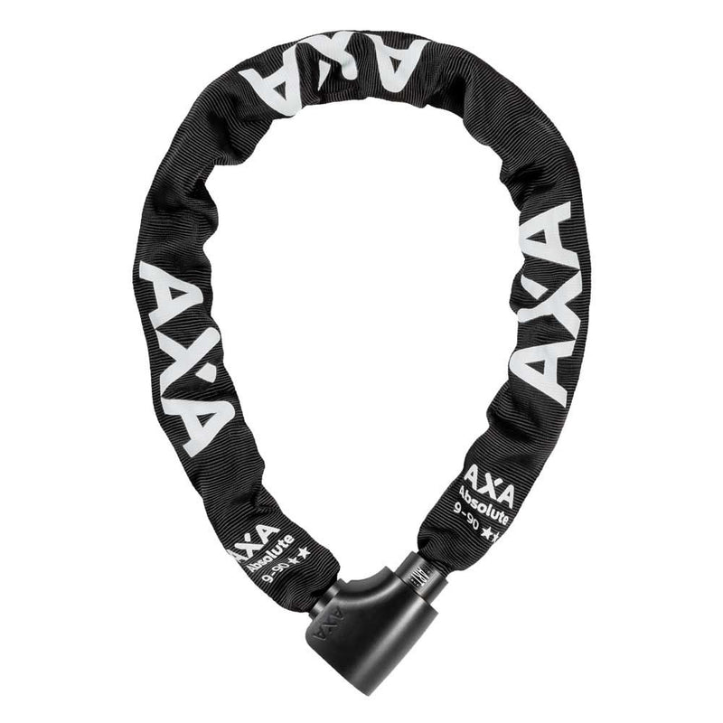 Afbeelding laden in galerijviewer, Axa slot ketting compl. absolute 9x90 zwart safety index 14 art 2**