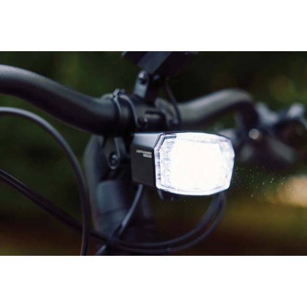 Load image into Gallery viewer, Trelock koplamp ls 990 lighthammer pro voor e-bike incl. fp adapter - zwart