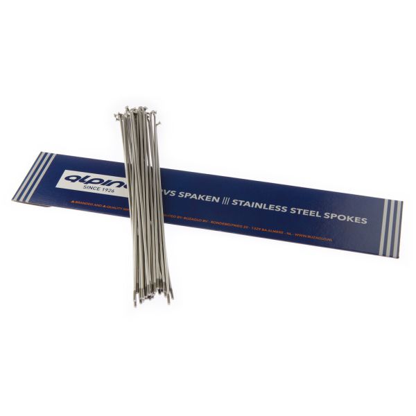 Afbeelding laden in galerijviewer, Alpina Spaken 13G (2,34mm) 288mm RVS (P36)