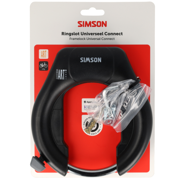 Afbeelding laden in galerijviewer, Simson ringslot universeel connect insteek 72mm art**