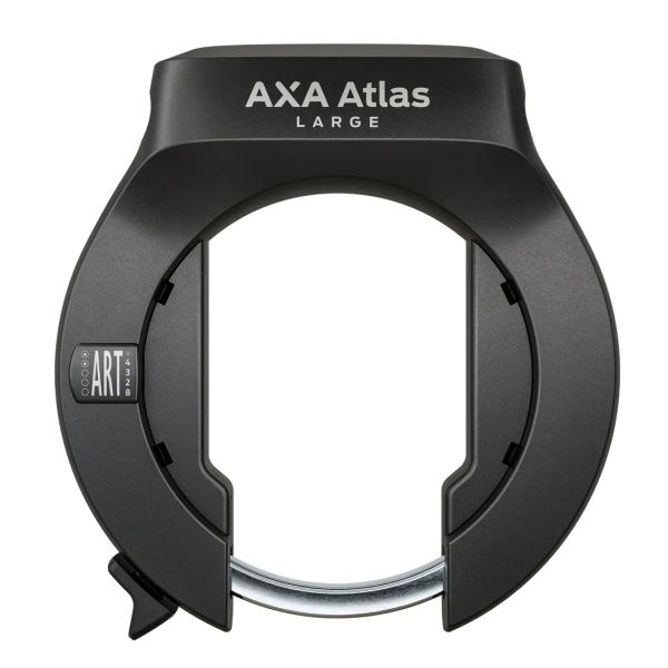 Afbeelding laden in galerijviewer, Axa ringslot atlas large - zwart - art2 (op kaart)