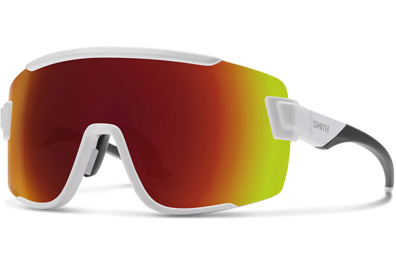 Chargez l'image dans la visionneuse de la galerie, Smith Wildcat bril white chromapop red mirror