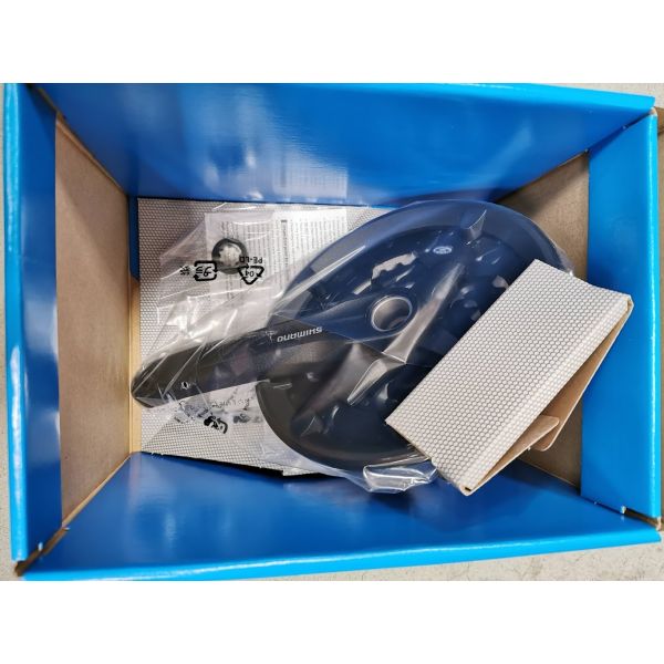 Load image into Gallery viewer, Shimano crankstel Altus MT2103 44-32-22 9V 175mm Zwart