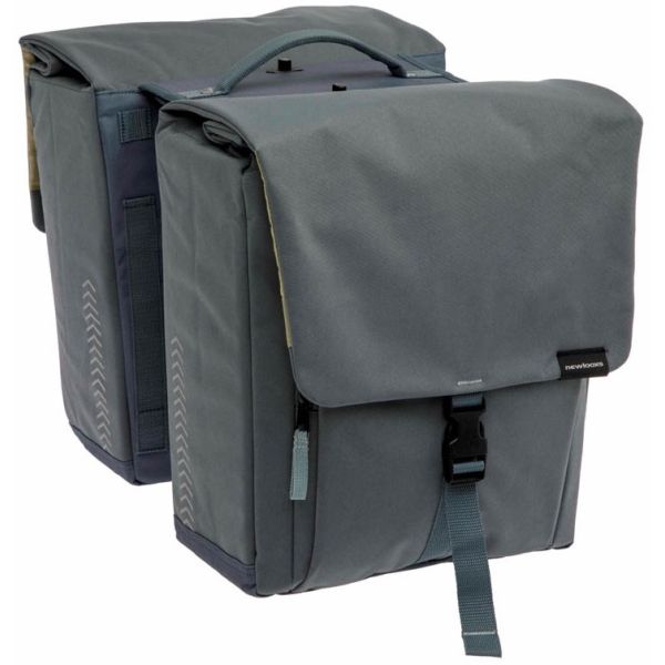 Laden Sie das Bild in Galerie -Viewer, Burgers - new looxs tas new looxs tulum afneembaar dubbel grijs groen | 32l