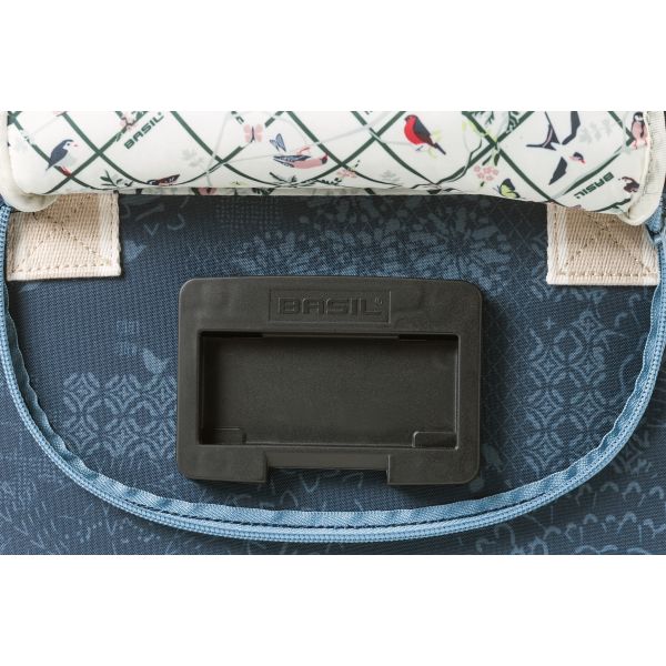 Load image into Gallery viewer, Basil Bohème City Bag - blauw, elegante hand-, schouder- en stuurtas, waterafstotend, 8 liter inhoud