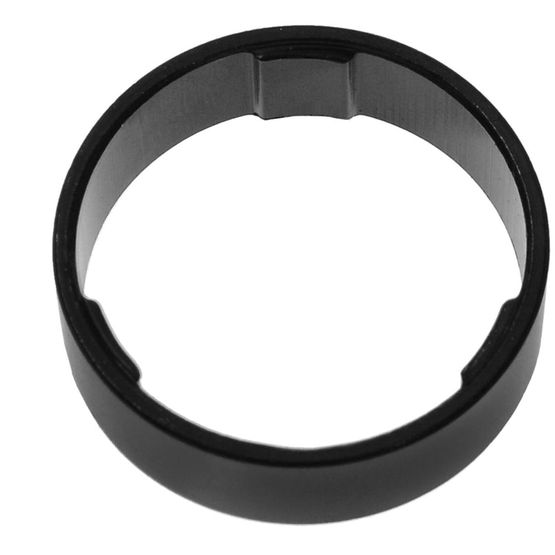 Load image into Gallery viewer, Trivio - spacer 10mm 1 1 8 aluminium zwart - 5 stuks