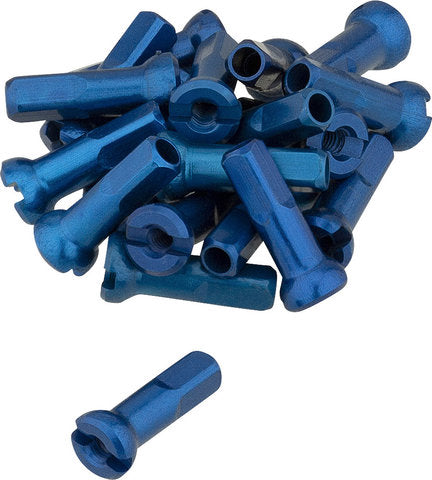 Load image into Gallery viewer, Sapim polyax aluminium nipples - 20-pack