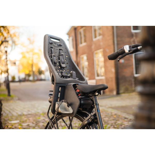 Load image into Gallery viewer, Universele opzetdrager Steco voor de e-bike - mat zwart