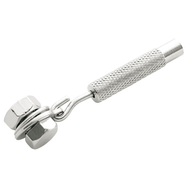 Afbeelding laden in galerijviewer, Universele kabelspanner Elvedes Sturmey Archer 25 mm - messing (15 stuks)