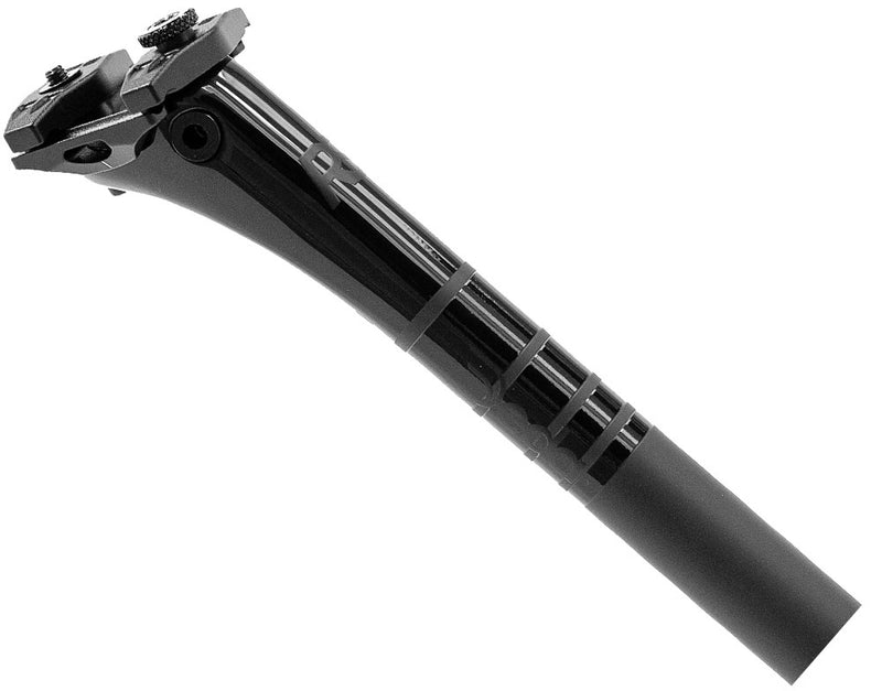 Load image into Gallery viewer, Deda rs 27.2x400mm carbon seatpost with titanium bolts
