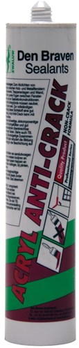 Laden Sie das Bild in Galerie -Viewer, Den braven zwaluw acrylaatkit anti-crack 310ml wit - 11615201 - 11615201