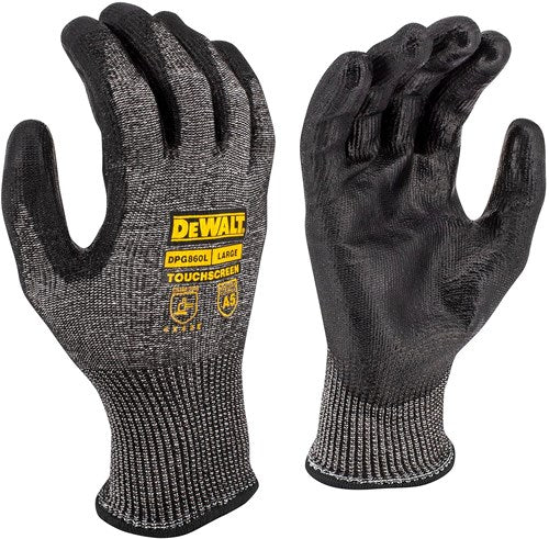 Load image into Gallery viewer, Dewalt 13g a4 touch l werkhandschoen met a4-niveau snijbestendigheid - dpg860leu