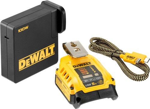Afbeelding laden in galerijviewer, Dewalt 18v xr usb laadadapter - dcb094k-qw - dcb094k-qw