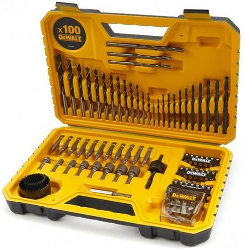 Afbeelding laden in galerijviewer, Dewalt accessoires dewalt dt71563-qz – 100-delige accessoireset in koffer