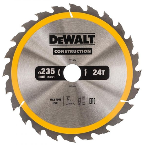 Chargez l'image dans la visionneuse de la galerie, Dewalt accessoires dt10399-qz cirkelzaagbladen | 190 mm | 24 t | extreme framing | 3 stuks - dt10399-qz