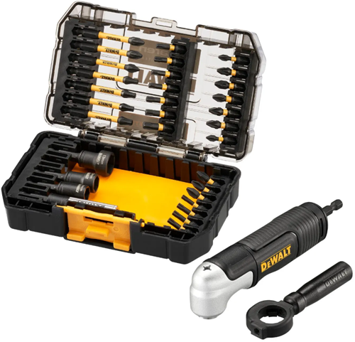 Afbeelding laden in galerijviewer, Dewalt accessoires dewalt mclaren f1 team - bitset - 33-delig - hoekstuk - flextorq technologie