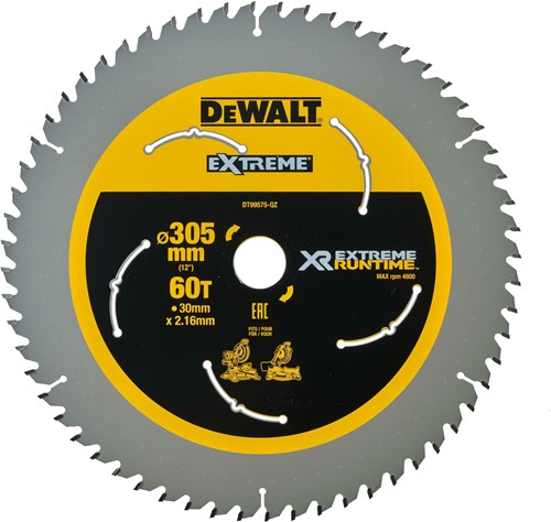 Load image into Gallery viewer, Dewalt accessoires dt99575-qz xr | 305mm x 30mm | 60t | csb - dt99575-qz