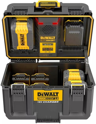 Load image into Gallery viewer, Dewalt accessoires dwst83471-qw toughsystem 2.0 koffer acculader - dwst83471-qw
