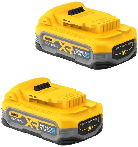 Load image into Gallery viewer, Dewalt dcbp318s2-xj | accu duopack | powerstack | 2x 18v xr | 3.5ah - dcbp318s2-xj