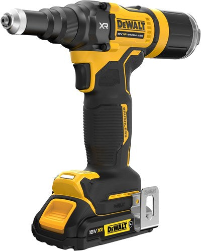 Load image into Gallery viewer, Dewalt dcf403d2gt-qw accu klinknagelpistool | 4,8 mm | xr 18v | 2x 2,0ah accu's + lader | in koffer - dcf403d2gt-qw