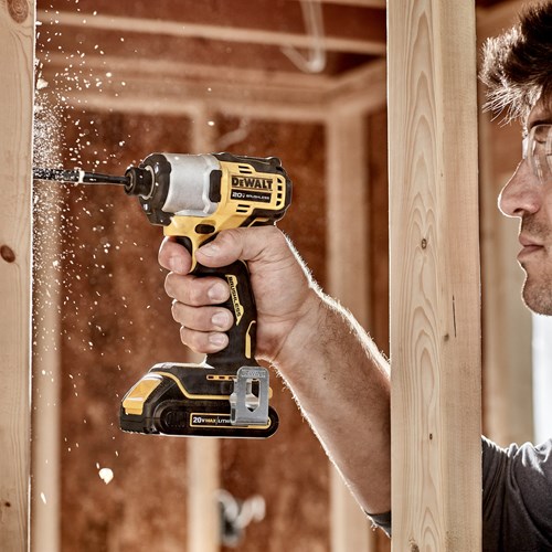 Afbeelding laden in galerijviewer, Dewalt dcf840nt accu slagschroevendraaier | 1 4 | 18v xr | excl. accu en lader | in tstak - dcf840nt-xj