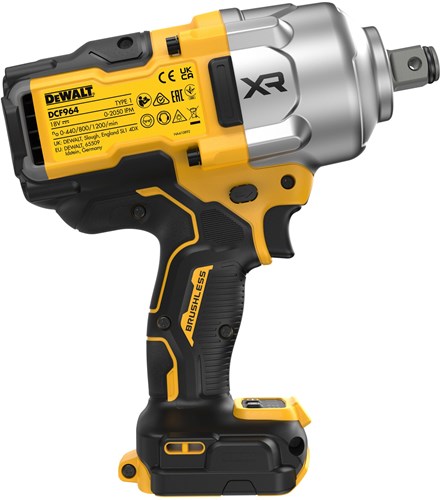 Afbeelding laden in galerijviewer, Dewalt dcf964n accu slagmoersleutel 1898nm 3 4 frictiering 18v xr basic body