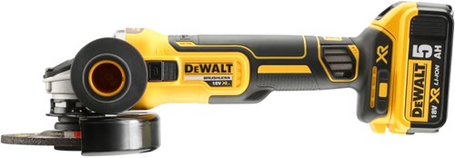 Afbeelding laden in galerijviewer, Dewalt dcg405p2 accu haakse slijper | 125 mm bl | 18 v 5.0 ah xr li-ion | +tstak