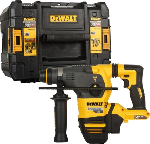 Afbeelding laden in galerijviewer, Dewalt dch333nt-xj accucombihamer sds-plus flexvolt 54v body excl. accu's en lader - dch333nt-xj