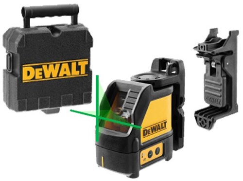 Load image into Gallery viewer, Dewalt dw088cgtri kruislijnlaser groen 15m + statief de0881