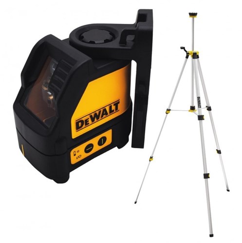 Load image into Gallery viewer, Dewalt dw088cgtri kruislijnlaser groen 15m + statief de0881