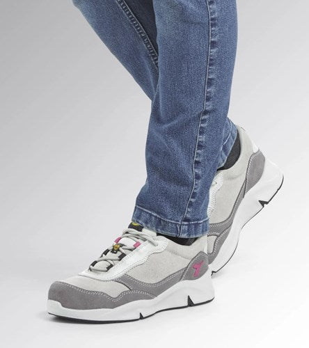 Afbeelding laden in galerijviewer, Diadora werkschoen athena laag 179902 s3l d0459 | gray violet raspberry (d0459) | maat 40 - 8053607443383