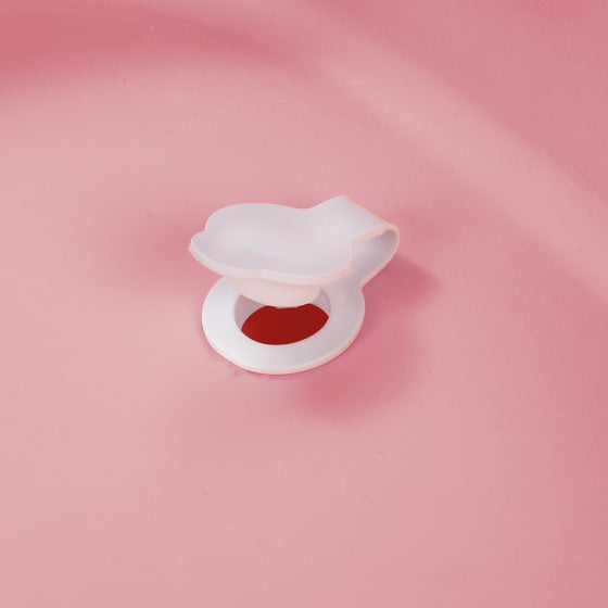 Load image into Gallery viewer, Dolu Opvouwbaar Babybadje Roze Wit