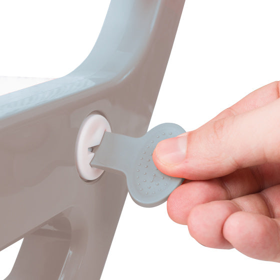 Load image into Gallery viewer, Dolu educatieve toilettrainer met trapje toiletverkleiner grijs