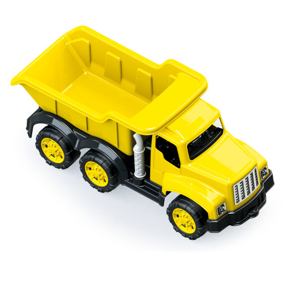 Load image into Gallery viewer, Dolu Truck Speelgoedvrachtwagen 83 cm Geel Zwart