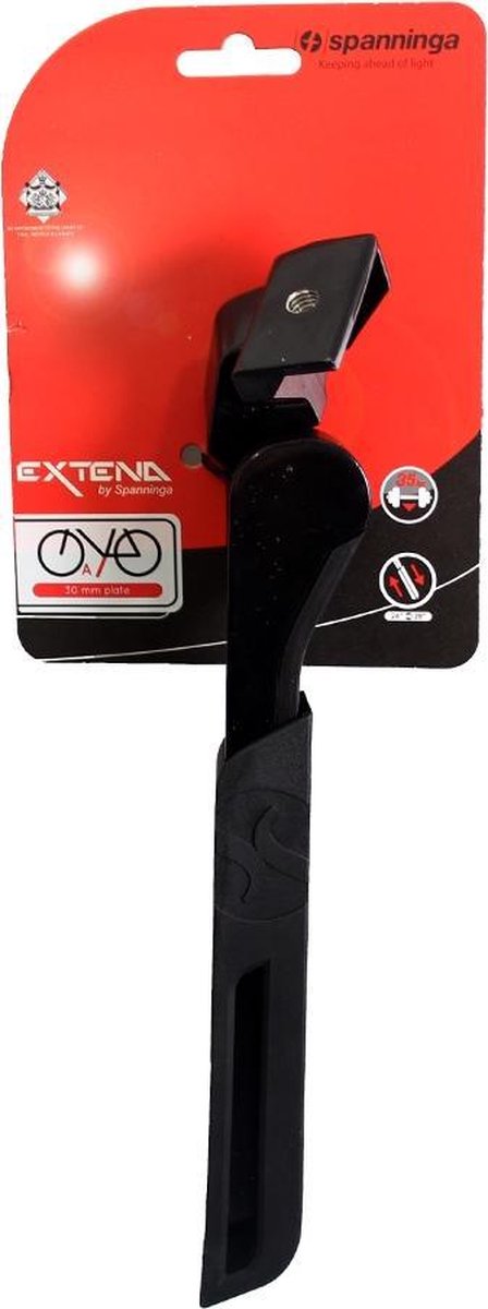 Cargue la imagen en el visor de la galería, Spanninga metaal b.v. spanninga standaard extend 30 mm. zwart