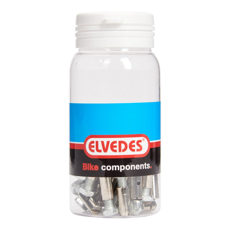 Cargue la imagen en el visor de la galería, Elvedes cable systems bv elvedes schroefnippel 6x14mm messing (50st)