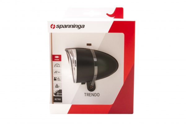 ギャラリービューアに画像をロードする, Spanninga metaal b.v. spanninga koplamp trendo xdo on off zwart
