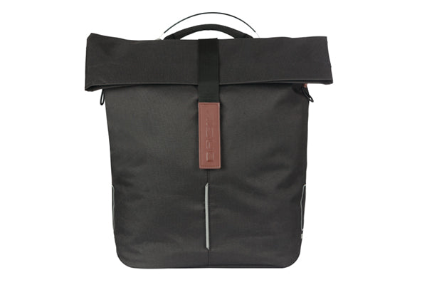 Afbeelding laden in galerijviewer, Basil b.v. tas basil city shopper enkel | mik studs | zwart | 14-16l