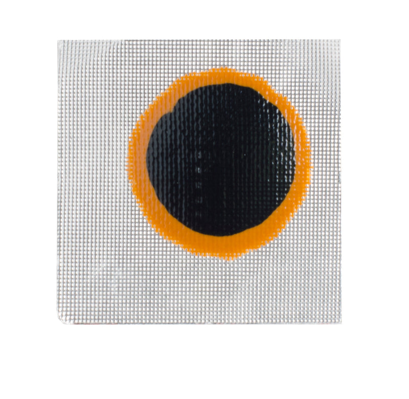 Afbeelding laden in galerijviewer, ronde bandenplakkers 16 mm zwart 8 stuks