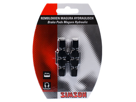 Afbeelding laden in galerijviewer, Simson remblokset Magura hydr. velgrem HS33 HS11 set op kaart