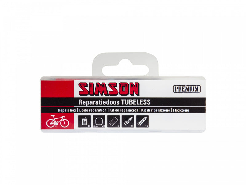 Chargez l'image dans la visionneuse de la galerie, Simson reparatiedoos tubeless