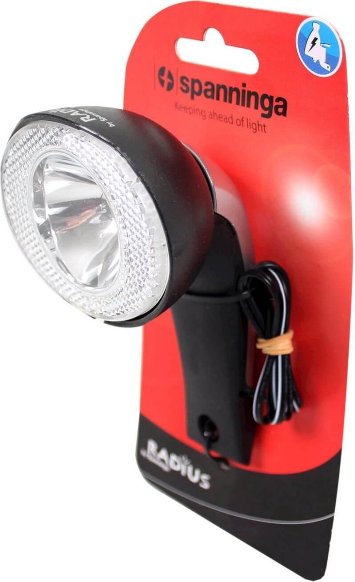 Afbeelding laden in galerijviewer, Spanninga metaal b.v. spanninga radius basic koplamp
