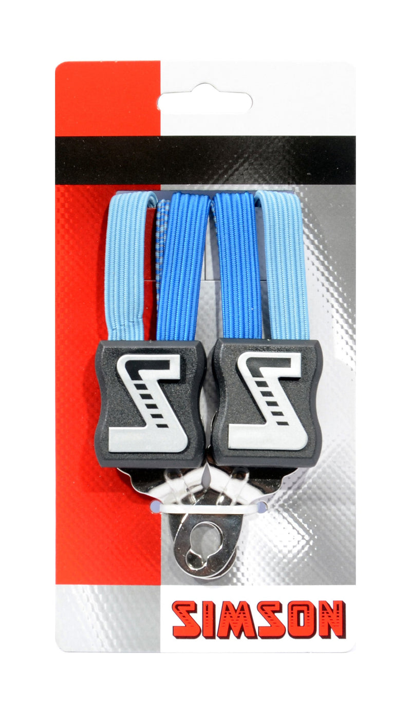 Load image into Gallery viewer, Snelbinder Trio Simson kort met 3 binders - kobalt blauw