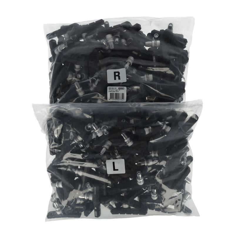 Laden Sie das Bild in Galerie -Viewer, Elvedes cable systems bv remblokken elvedes v-brake 72mm | assymmetrisch | oem | p100