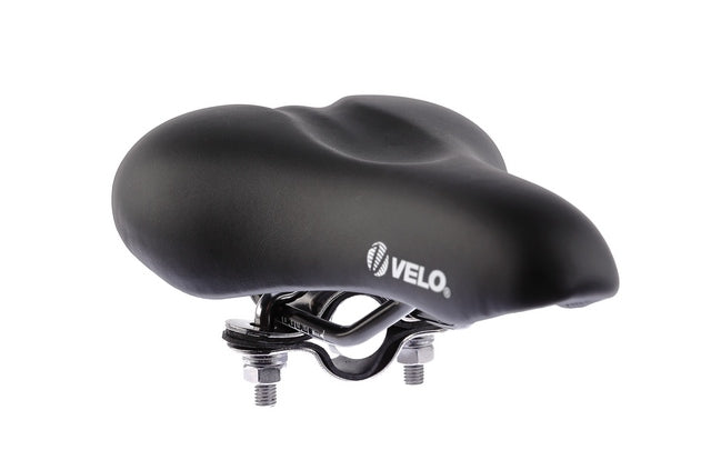 Chargez l'image dans la visionneuse de la galerie, Buzaglo velo zadel vl-5073 met framebuisklem ø45 mm. junior 215 x 140mm. zwart