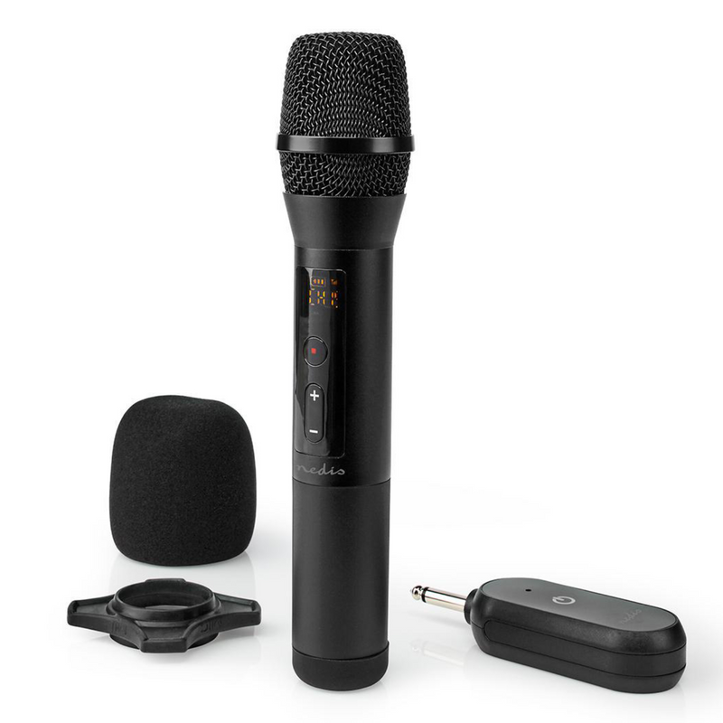 Load image into Gallery viewer, Nedis draadloze handmicrofoon set