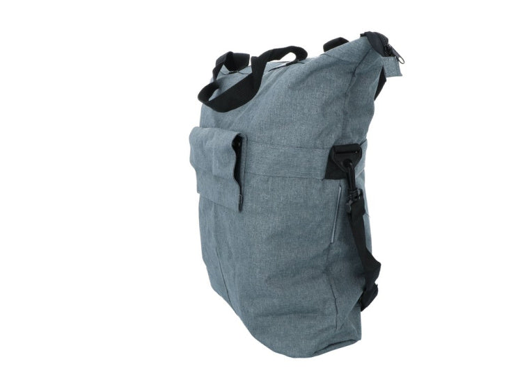 Load image into Gallery viewer, Dresco enkele fietstas en shopper 18 liter grijs