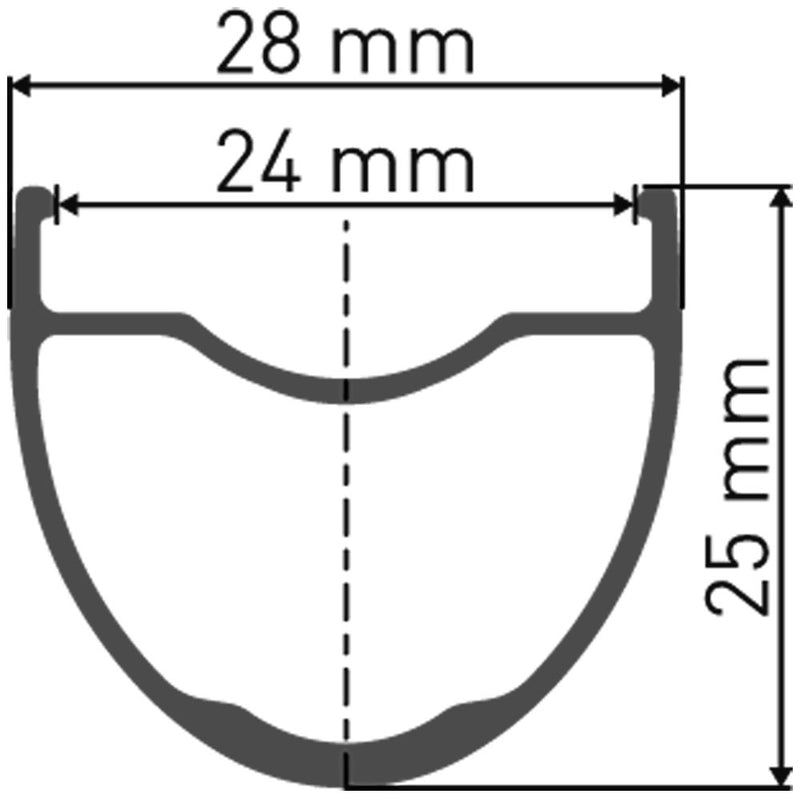 Load image into Gallery viewer, Dt swiss gr 1600 spline® 25 28 disc front wheel