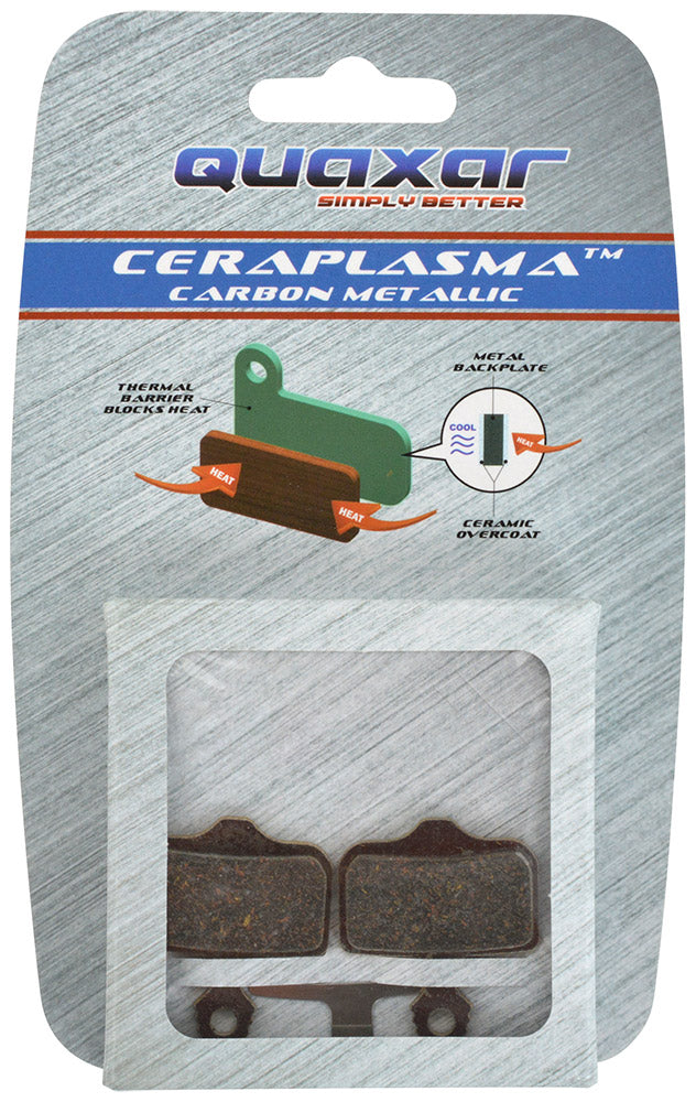 Laden Sie das Bild in Galerie -Viewer, Quaxar avid elixir cr r xx x0 x9 x7 semi-metallic disc brake pads